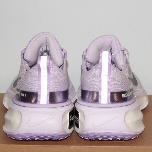 Nike ZoomX Invincible Run 3 Flyknit Running Shoes Womens 9 9.5 10 Barely Grape - Picture 5 of 7